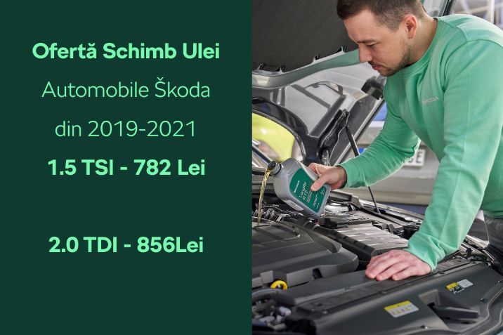 Schimb de ulei  - Skoda