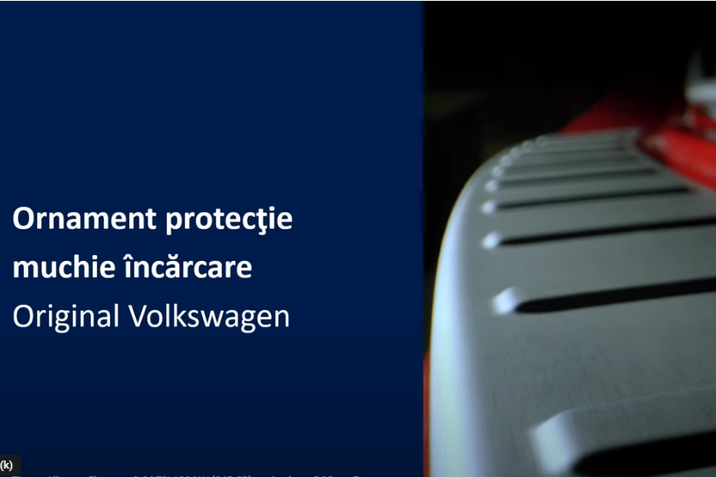 Descoperă ornamentul de protecţie pentru muchia de încărcare Volkswagen