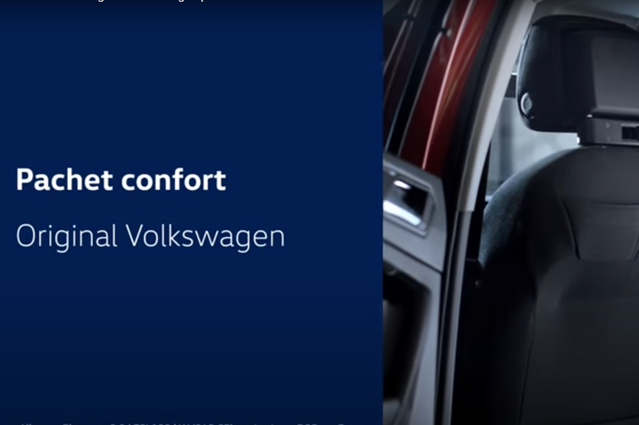 Descoperă accesoriile originale Volkswagen pentru confort