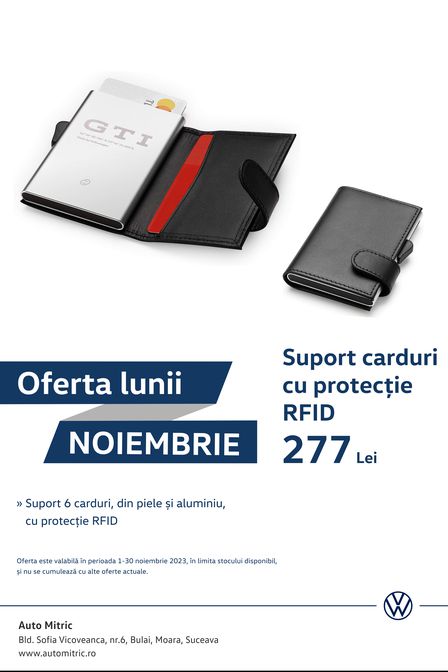 Oferta lunii Noiembrie Volkswagen
