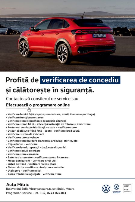 Verificare de concediu