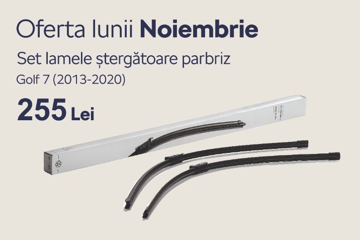 Oferta stergatoare noiembrie - VW