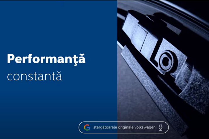 Alege Ştergătoarele Originale Volkswagen