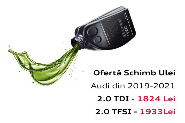 Schimb de ulei  - Audi