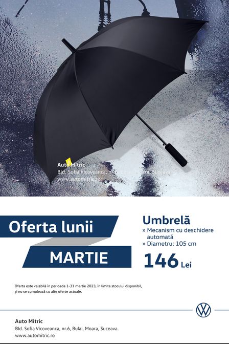 Oferta lunii martie VW